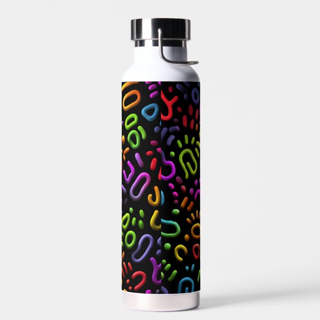 Botella De Agua Resumen de formas Art (Izquierdo)