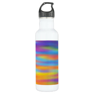 Botella De Agua Resumen del cielo solar del desierto
