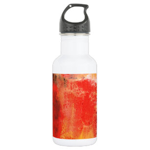 Botella De Agua Resumen rojo creativo