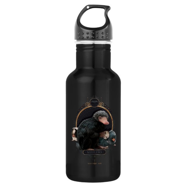 Botella De Agua Retrato Art Nouveau de NIFFLER™s (Anverso)