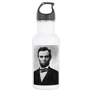 Botella De Agua Retrato de Abraham Lincoln