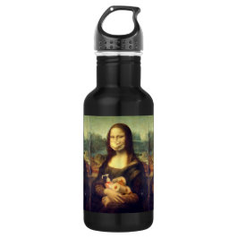 Botella De Agua Retrato de virus Corona