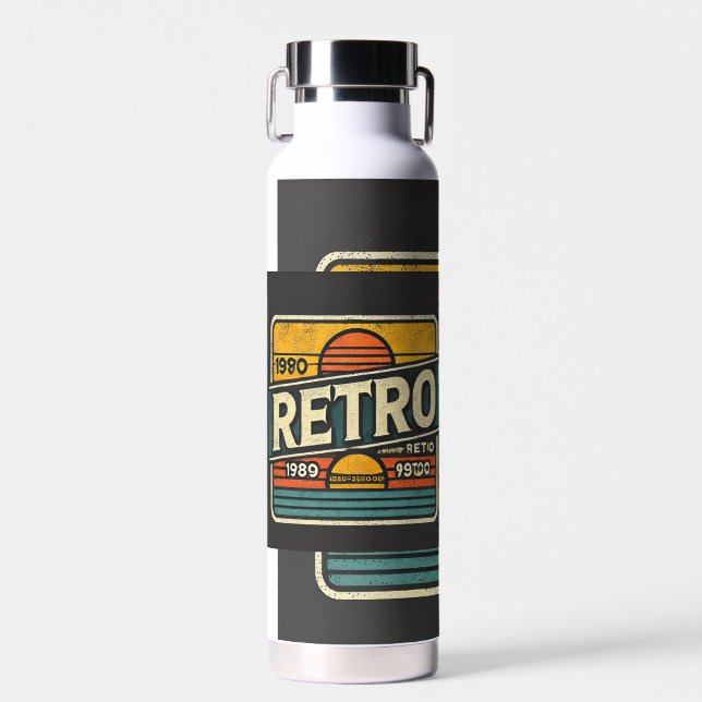 BOTELLA DE AGUA RETRO (Delantero)
