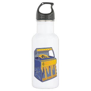 Botella De Agua Retro Jukebox
