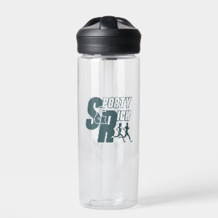 Botella De Agua Retro Wellness Club Moda Deportiva  