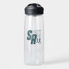 Botella De Agua Retro Wellness Club Sporty Fashion | 25oz