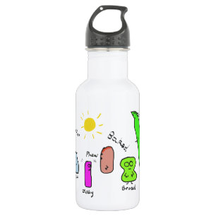 Botella De Agua Retruécanos de la haba
