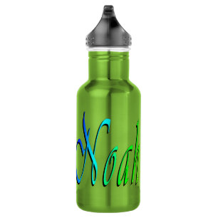 Botella de agua reutilizable para niños Noah, nomb