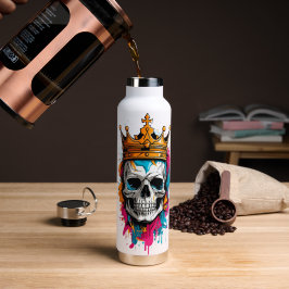 BOTELLA DE AGUA REY CALAVERA