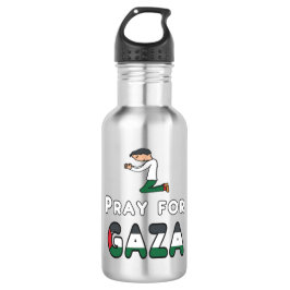 Botella De Agua Rezar por Gaza