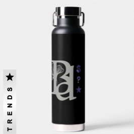 Botella de agua RICH Resumen Fitness Lavender Viol