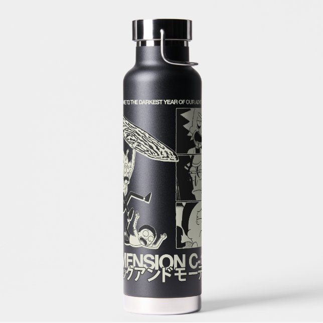 Botella De Agua RICK AND MORTY™ | Dimensión C-137 (Izquierdo)