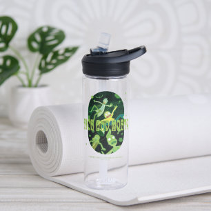 Botella De Agua Rick y Morty Falling Citation Badge