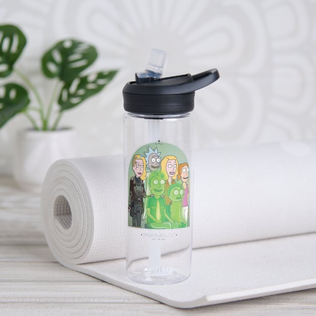 Botella De Agua Rick y Morty Family Graphic (Yoga)