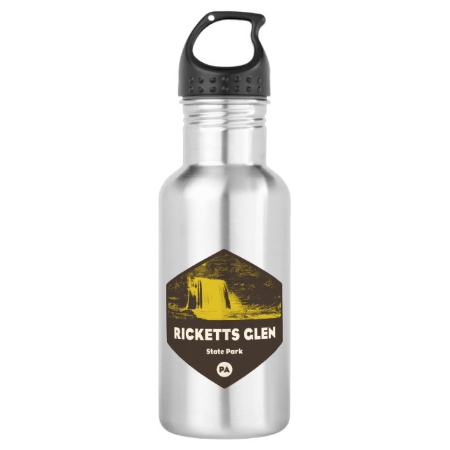 Botella De Agua Ricketts Glen State Park Pennsylvania (Anverso)
