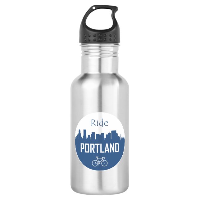 Botella De Agua Ride Portland (Anverso)
