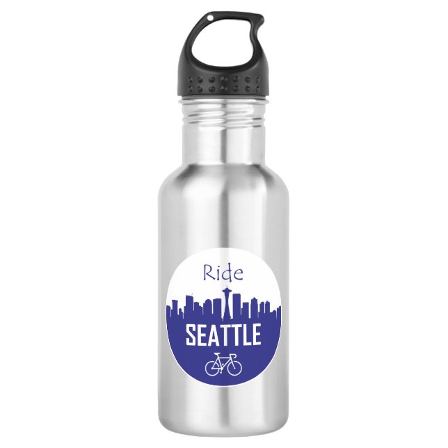 Botella De Agua Ride Seattle (Anverso)