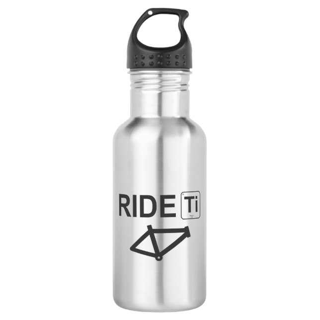 Botella De Agua Ride Titanium (Anverso)