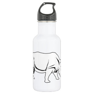 Botella De Agua Rinoceronte