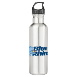 Botella De Agua Rinoceronte azul