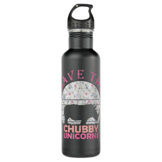 Botella De Agua Rinoceronte floral para Chicas - Salven a los Unic