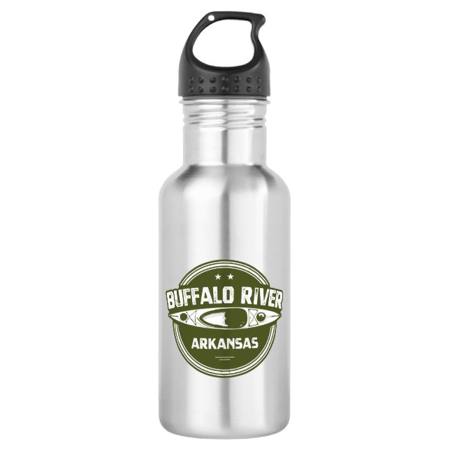 Botella De Agua Río Búfalo, Arkansas (Anverso)