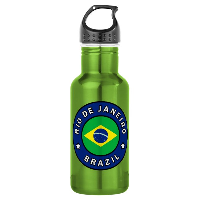 Botella De Agua Río de Janeiro Brasil (Anverso)