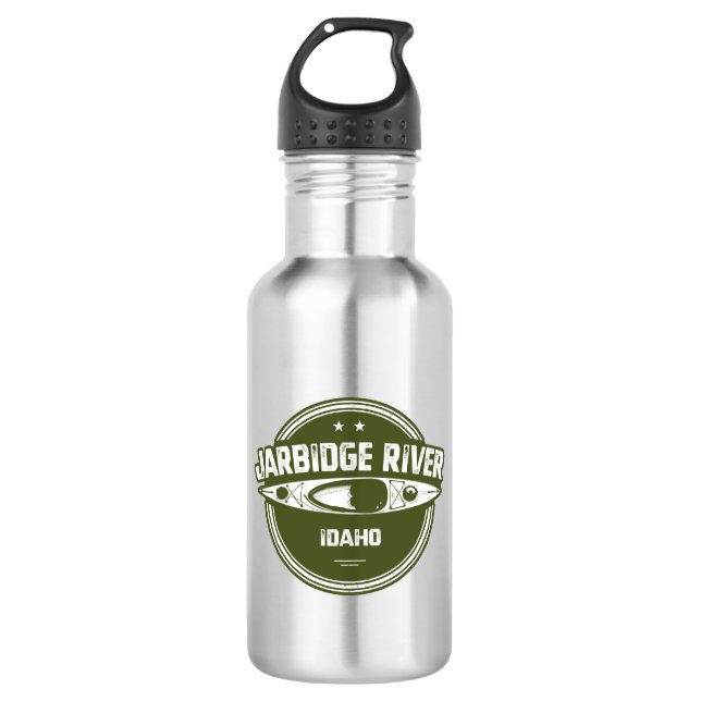 Botella De Agua Río Jarbidge Idaho Kayaking (Anverso)