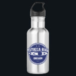 Botella De Agua Río Nestucca Oregon Kayaking<br><div class="desc">El río Nestucca se origina en la cordillera costera de Oregón septentrional y fluye a 80 millas,  desaguando la ladera occidental de la cordillera en los condados de Yamhill y Tillamook.</div>