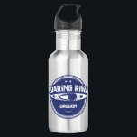 Botella De Agua Río Roaring Oregon Kayak<br><div class="desc">El río Roaring en Oregón se desliza a través del antiguo bosque Douglas Fir en el área silvestre del río Roaring y es un increíble destino para practicar kayak,  piragüismo y pesca.</div>