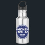 Botella De Agua Río Roaring Oregon Kayak<br><div class="desc">El río Roaring en Oregón se desliza a través del antiguo bosque Douglas Fir en el área silvestre del río Roaring y es un increíble destino para practicar kayak,  piragüismo y pesca.</div>