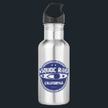 Botella De Agua Río Sisquoc California Kayaking<br><div class="desc">El río Sisquoc,  cerca de Santa Bárbara California,  fluye a unos 90 km de su nacimiento en el bosque de San Rafael,  hasta su confluencia con el río Cuyama.</div>