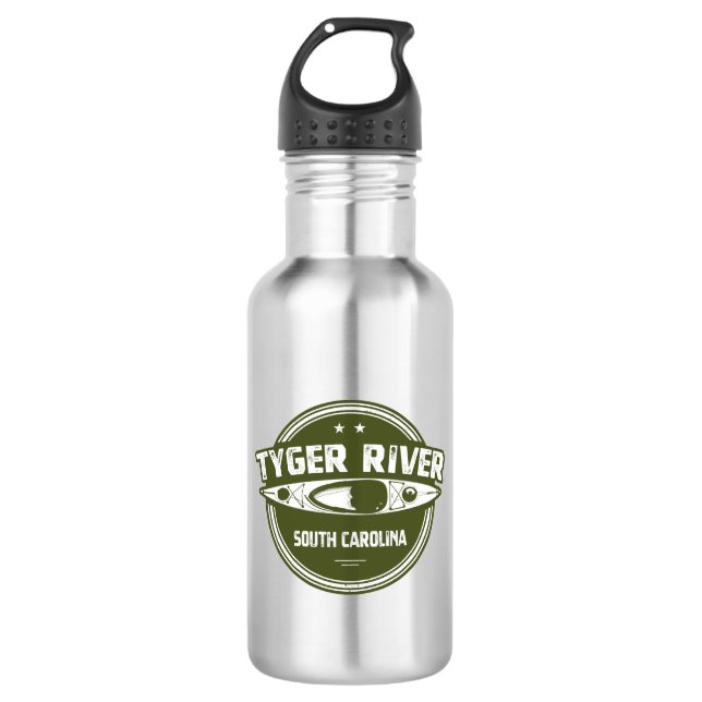 Botella De Agua Río Tyger, Carolina del Sur (Anverso)