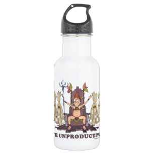 Botella De Agua RIQUEZA Y MORTY™  Los improductivos