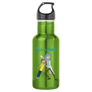 Botella De Agua RIQUEZA Y MORTY™  Mira Eso