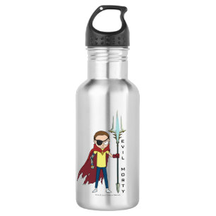 Botella De Agua RIQUEZA Y MORTY™ Mortalidad malvada