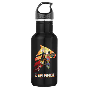 Botella De Agua RIQUEZA Y MORTY™ Tripulación de desfiance espa