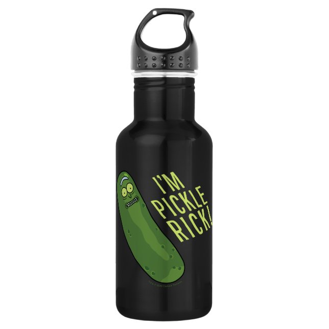Botella De Agua RIQUEZA Y MORTY™| Voltear La Piel (Anverso)