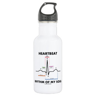 Botella De Agua Ritmo del latido del corazón de mi alma