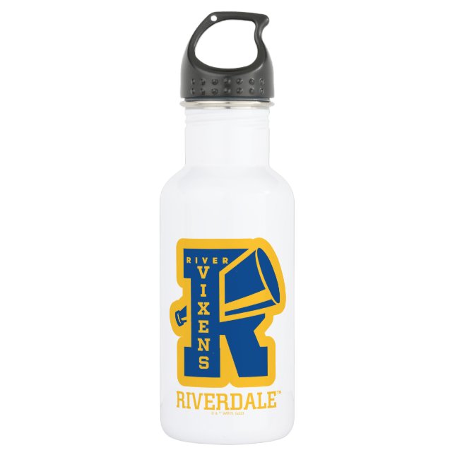 Botella De Agua River Vixens Letterman (Anverso)