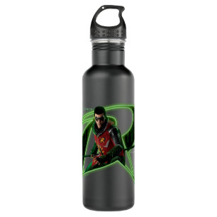 Botella De Agua Robin de Caballeros Gotham con logo