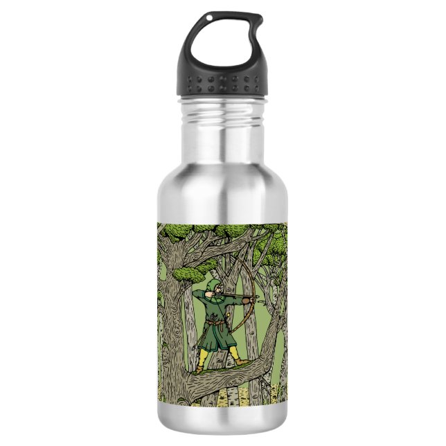 Botella De Agua Robin Hood (Anverso)