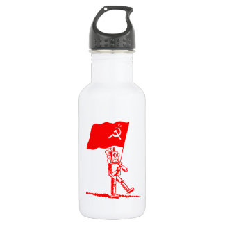 Botella De Agua Robot comunista