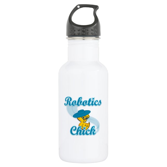 Botella De Agua Robotics Chick #3 (Anverso)