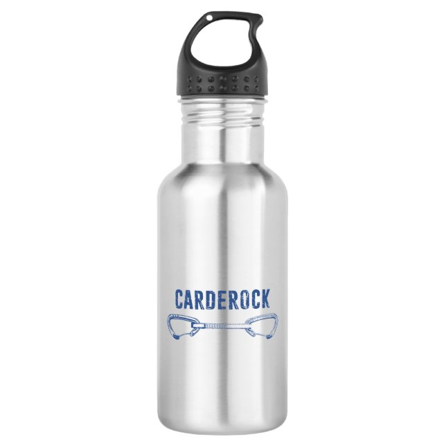 Botella De Agua Roca de Carderock Escalando rápido (Anverso)