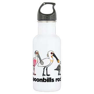 Botella De Agua ¡Roca de los Spoonbills!