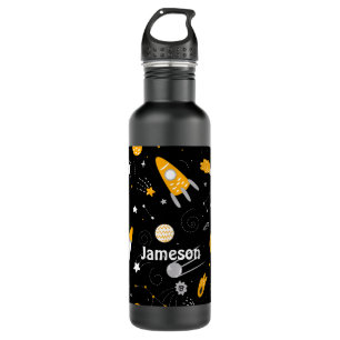 Botella De Agua Roca espacial Stars Moon Night Sky
