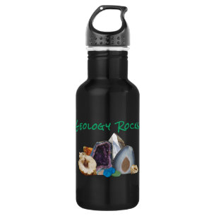 Botella De Agua ¡Rocas de la geología! Agua/botella reutilizable