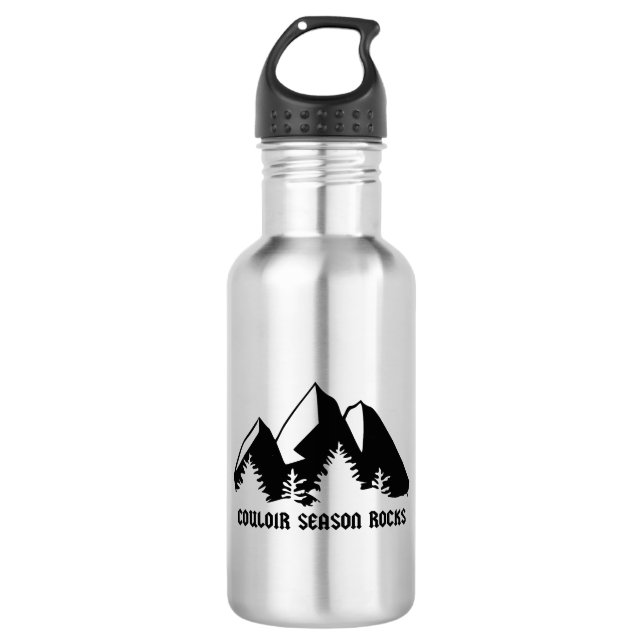 Botella De Agua Rocas de temporada de Couloir (Anverso)