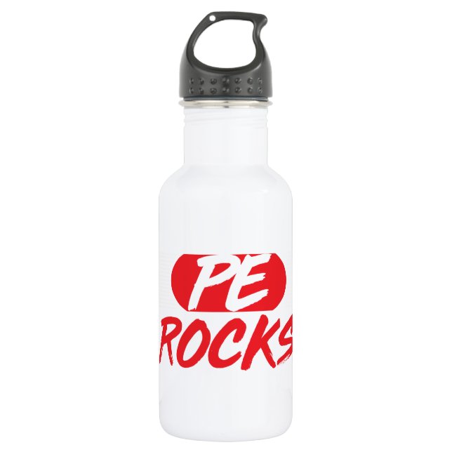 Botella De Agua Rocas del PE (Anverso)